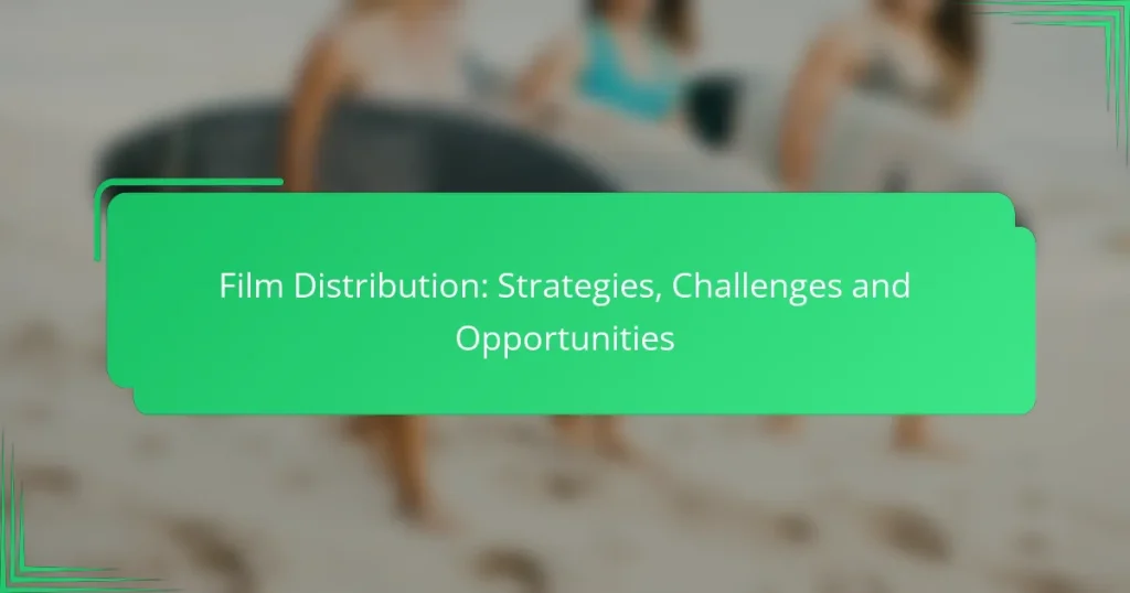 Film Distribution: Strategies, Challenges and Opportunities