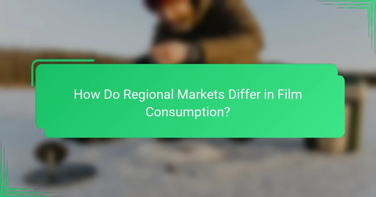 How Do Regional Markets Differ in Film Consumption?