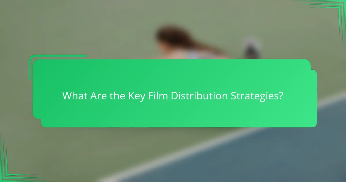 What Are the Key Film Distribution Strategies?